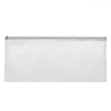 Husă Depozitare Pantofi, Polipropilenă, Fermoar, Culoare Alb, Dimensiuni 48x22 cm, Oem