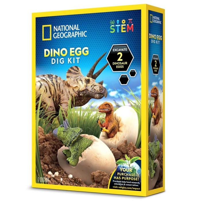 National Geographic - Set educativ Descoperirea oualor preistorice in expeditia