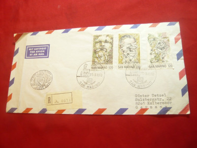 Plic FDC Campania impotriva Fumatului San Marino 1980 foto