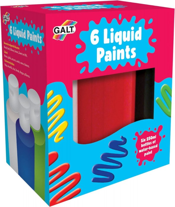 Set 6 acuarele lichide PlayLearn Toys