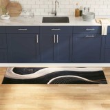 vidaXL Covor de bucătărie Other Valuri 60 x 180 cm Catifea