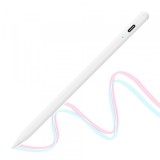 Touch Pen Techsuit AC10-CP pentru Apple iPad, Versiune Activ, Alb