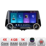 Navigatie Hyundai I30 2017- Kit-1041 Edotec 4+64 10.5 inch Incell 1K android Wifi 5Ghz gps internet Cor