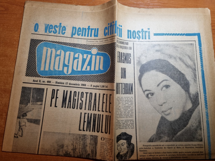 magazin 17 decembrie 1966-art. hanul de la roznov,interviu ilie datcu