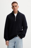 Marc O&#039;Polo pulover din amestec de l&acirc;nă culoarea bleumarin, călduros, 5000007327