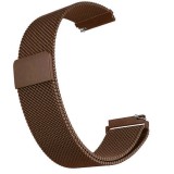 Cumpara ieftin Curea tip Milanese Loop compatibila cu Huawei Watch GT 2 46mm, Telescoape QR, Coffee