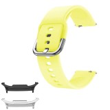 Curea din silicon compatibila cu Samsung Galaxy Watch9 40mm, Lemon Yellow