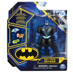 Batman Bat-Tech Figurina articulata 10cm cu 3 accesorii surpriza foto