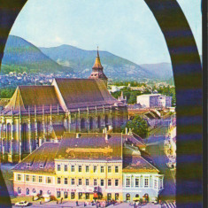 CPI B12345 CARTE POSTALA - BRASOV. PIATA "23 AUGUST"