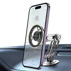 Suport premium pentru telefon MagSafe Techsuit TitanMagX S14 foto