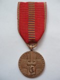 ROMANIA - MEDALIA CRUCIADA IMPOTRVA COMUNISMULUI, 1941, PANGLICA ORIGINALA, IM 1.239
