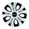 Set 4 Capace Roti Top Gri-Negru R14, Compatibil Cu Smart