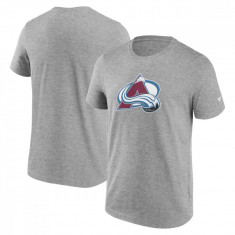 Colorado Avalanche tricou de bărbați Primary Logo Graphic T-Shirt Sport Gray Heather - S