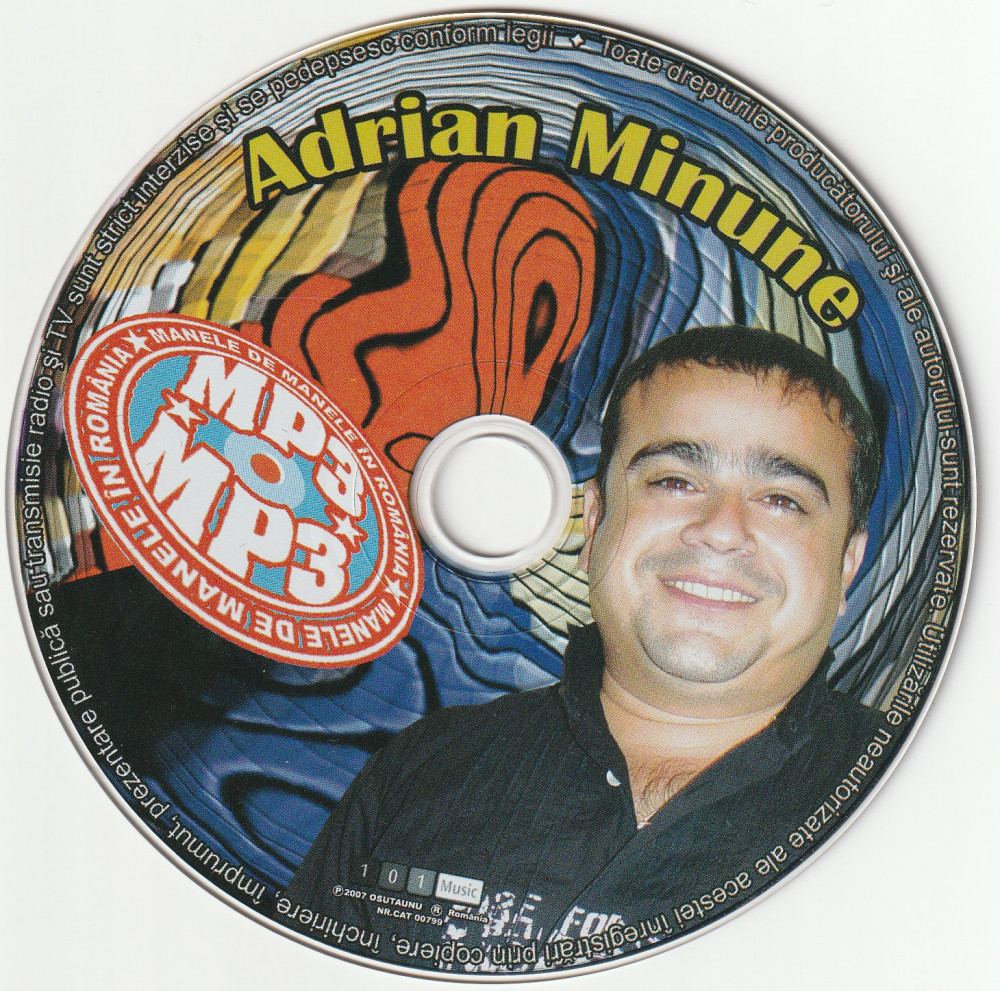 CD Manele MP3 Adrian Copilul Minune, original | arhiva Okazii.ro