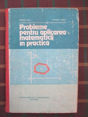 Probleme pentru aplicarea matematicii in practica foto
