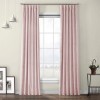 Draperie din catifea cu rejansa din bumbac tip fagure, Madison, 150x270 cm, densitate 700 g/ml, Cantaloupe, 1 buc