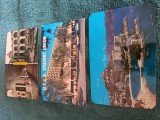 lot trei carti postale ,vederi , Mexico,Acapulco si Los Angeles , anii 1970