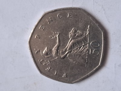50 pence 1997 foto