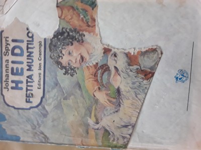 Heidi fetita muntilor Johanna Spyri 1987 foto