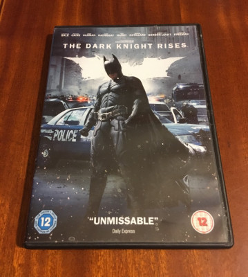 THE DARK KNIGHT RISES - Batman (1 DVD film - Original!) foto