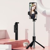 Trepied foto telescopic premium profesional flippy z101s , cadru multifunctional, telecomanda detasabila, pentru telefon/camera foto/gopro, functie se