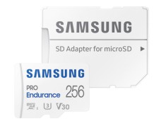 SAMSUNG PRO Endurance microSD Class10 256GB incl adapter R100/W30 up to 140160 hours, &amp;quot;MB-MJ256KA/EU&amp;quot; (timbru verde 0.03 lei) foto