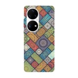 Husa compatibila cu Huawei Nova Y70 model Mandala Tiles, Silicon, TPU, Viceversa, Transparent, Carcasa