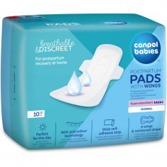 Canpol babies Postpartum Pads With Wings absorbante postnatale ziua 10 buc