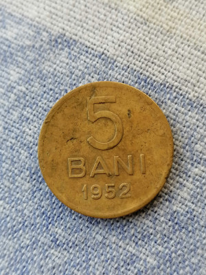 Moneda - 5 bani 1952 - ROMANIA foto