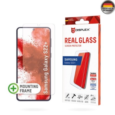 Folie pentru Samsung Galaxy S22 Plus 5G - Displex Real Glass 2D - Clear foto