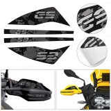 Set Stickere Handguard BMW R1200GS R1250GS Triple Black&nbsp;