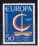 LIECHTENSTEIN 1966, EUROPA CEPT, serie neuzata, MNH