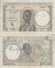 1943 ( 17 VIII ) , 25 francs ( P-38a.1 ) - Africa de Vest Franceză