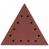 Cumpara ieftin Abrazive/smirghel triunghiular cu scai, P180, set 5 buc, 285 x285x285mm, Dedra