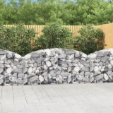 Cumpara ieftin Coș gabion arcuit 200x30x80/100 cm fier galvanizat