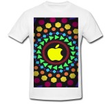 Cumpara ieftin Tricou &quot; Colourful | Apple logo &quot;