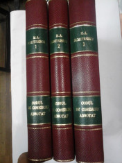 CODUL DE COMERCIU - M. A. DUMITRESCU - 3 volume - 1926 foto