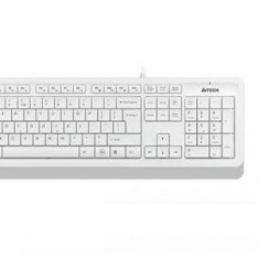 Kit Tastatura si Mouse A4TECH F1010-W, USB (Alb)
