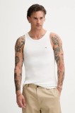 Tommy Jeans tricou culoarea alb, DM0DM21927