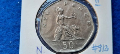 ANGLIA 50 PENCE 1979 foto