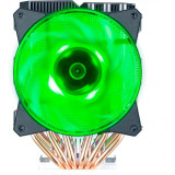 Cooler procesor, MasterAir MA620P, soc. LGA 2066/2011(3)/1366/115x/775/FMx/AMx, Al-Cu, 6* heatpipe, 2x MasterFan MF120R RGB w/ RGB controller, Cooler Master