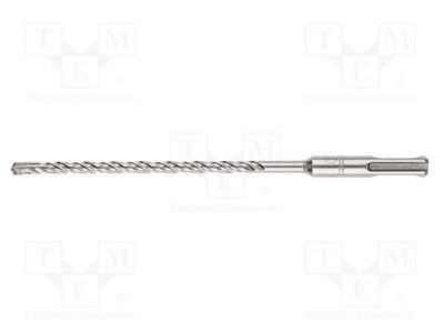 Burghiu SDS-Plus pentru beton 6mm x 210mm GRAPHITE QUADRO foto