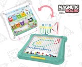 Tablita de desen 2 in 1 cu magneti - Culori si numere