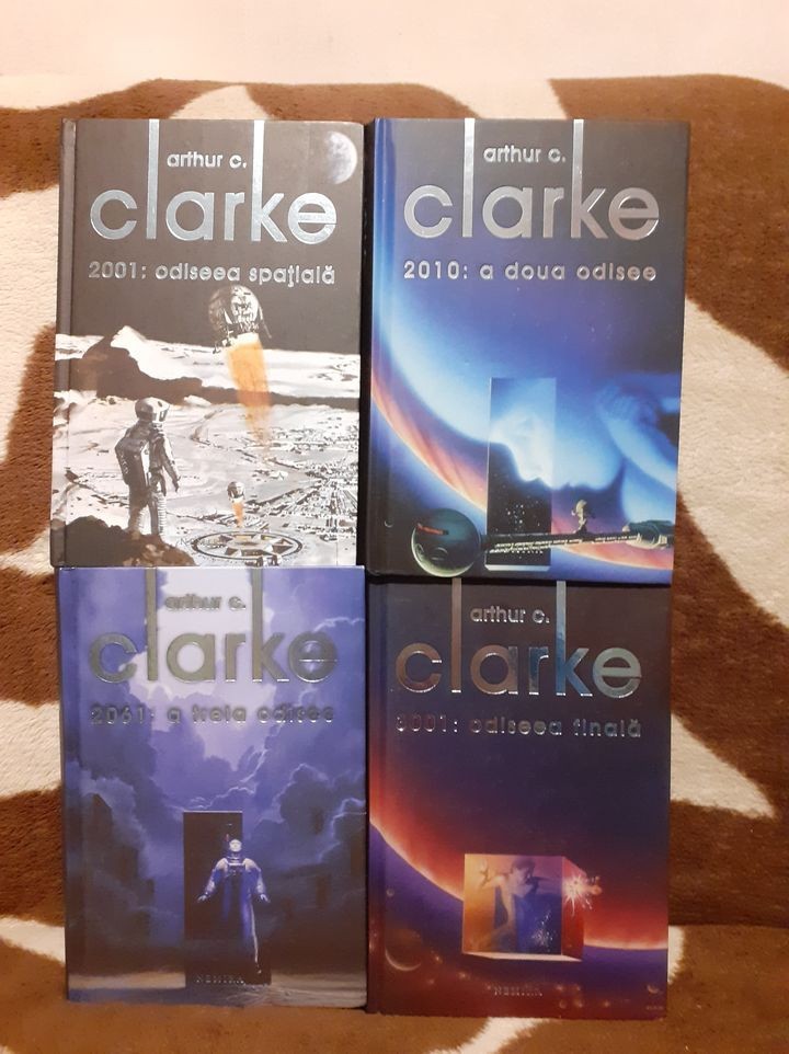 ODISEEA SPATIALA-ARTHUR CLARKE (4 VOL) EDITIE CARTONATA | Okazii.ro