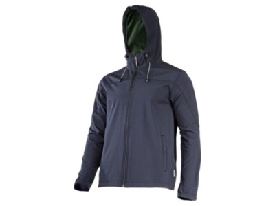 Bluză Softshell Neagră LAHTI PRO M L4093302 280g/m&amp;sup2; Rezistentă și Confortabilă foto