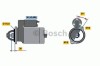Starter MERCEDES E-CLASS T-Model (S212) (2009 - 2016) BOSCH 0 986 020 350