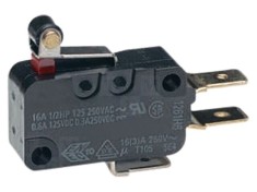 Micro&icirc;ntrerupător SNAP ACTION 16A/250VAC, SPDT, OMRON D3V