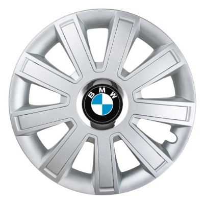 Set 4 Capace Roti, potrivite jantelor de R15, pentru BMW, model flash cromat foto