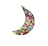 PANDANTIV VINTAGE MASIV DIN STICLA, LUCRAT MANUAL, MURANO