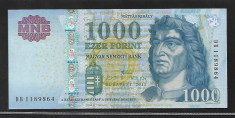 Ungaria 1000 Forint 2011 -UNC foto